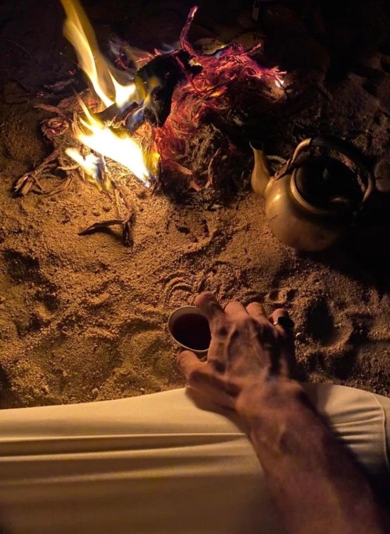 Campsite Bidiyah Old Bedouin Wahaiba Desert New Camp